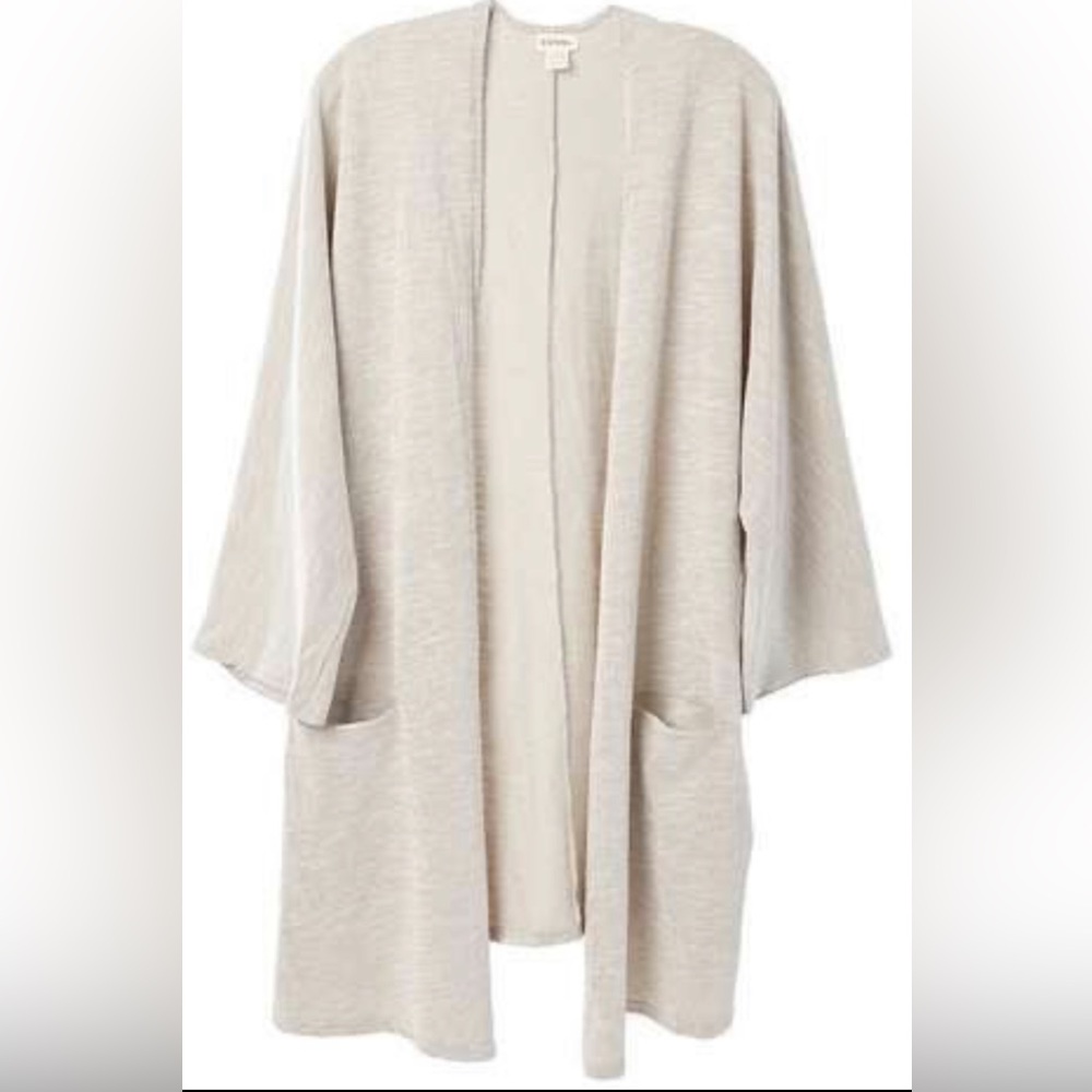 Ribbed Sweater Coat Coatigan